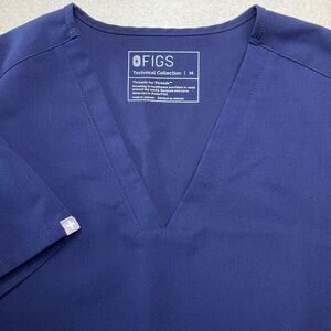 Figs Scrbs Top Casma‎ Medium Navy Blue